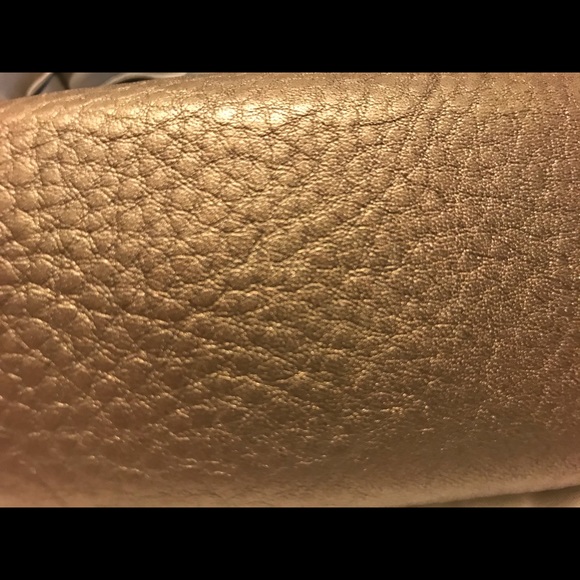 Cole Haan Pebbled Leather Make Up Bag - Picture 3 of 5
